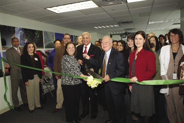 Canyon Ranch Institute (CRI) and Urban Health Plan (UHP) cut the ribbon to open The UHP-CRI Health & Wellness Center in the South Bronx, New York